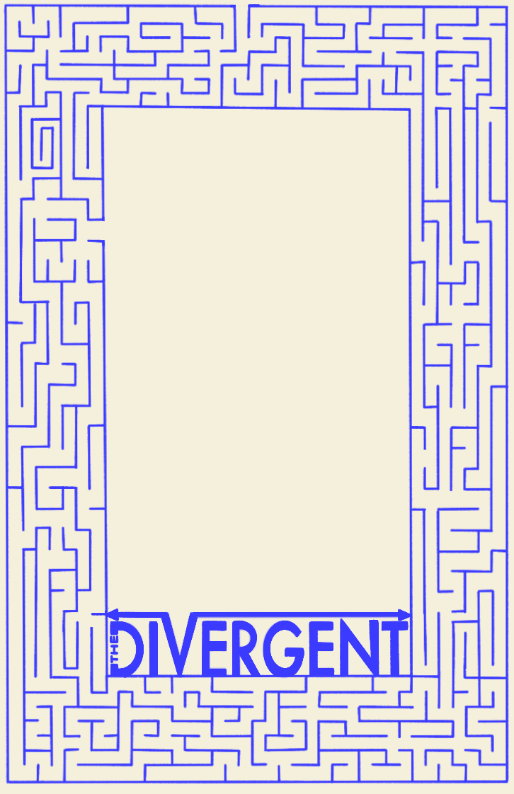 The Divergent zine cover